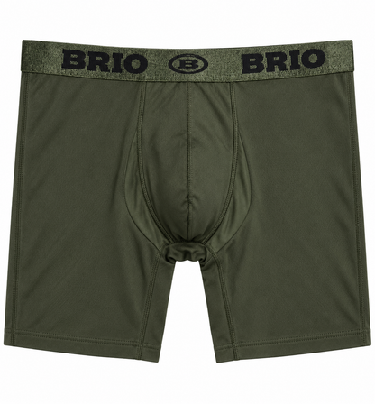 Bóxer Brio Hombre En Malla Y Microfibra