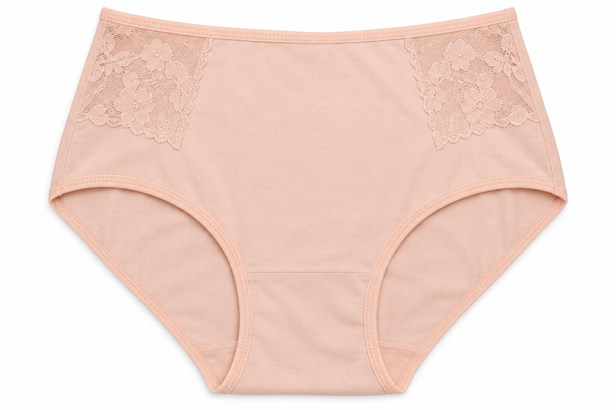 Panty Señorero Dama Pecado Dulce En Algodón Y Encaje
