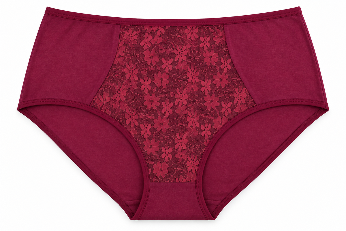 Panty Señorero Pecado Dulce En Algodón Y Blonda