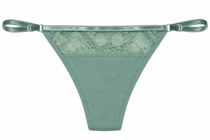 Panty Femenino de Corte Brasilero Dama Pecado Dulce En Algodón Y Encaje
