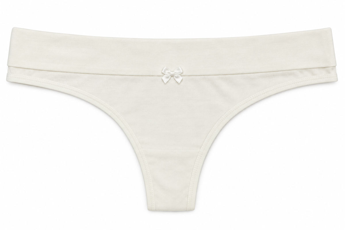 Panty Femenino de Corte Brasilero Dama Pecado Dulce Fondo Entero En Algodón