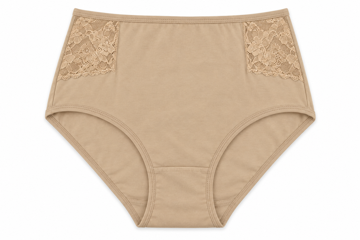 Panty Señorero Dama Pecado Dulce En Algodón Y Encaje