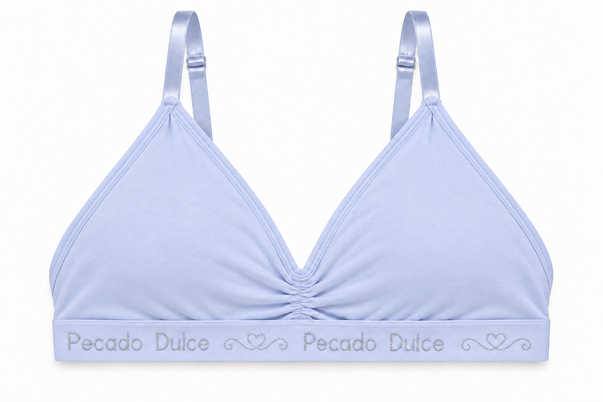 Top Dama Pecado Dulce Con Recogido Delantero En Algodón