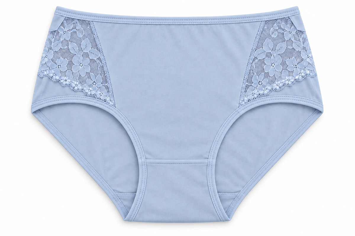 Panty Señorero Pecado Dulce Fondo Entero En Algodón y Encaje