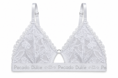 Top Dama Pecado Dulce En Microfibra Y Encaje