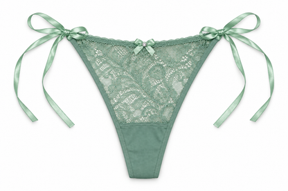 Panty Femenino de Corte Brasilero Dama Pecado Dulce Fondo Entero En Encaje