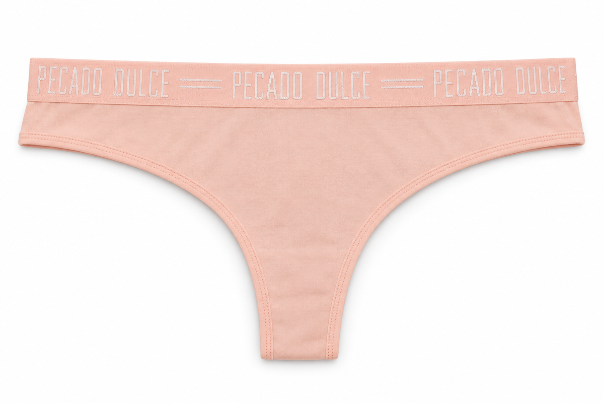 Panty Femenino de Corte Brasilero Dama Pecado Dulce En Algodón Elástico Deportivo