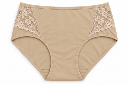 Panty Señorero Pecado Dulce Fondo Entero En Algodón y Encaje