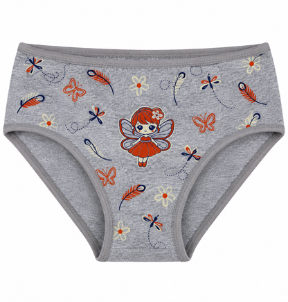 Panty Niña Pecado Dulce Estampado En Algodón
