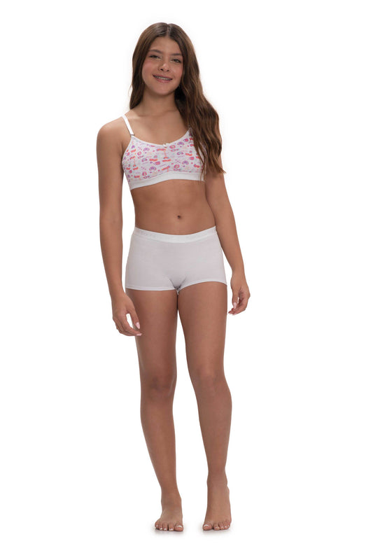 Top Niña Pecado Dulce Tela Estampada En Algodón