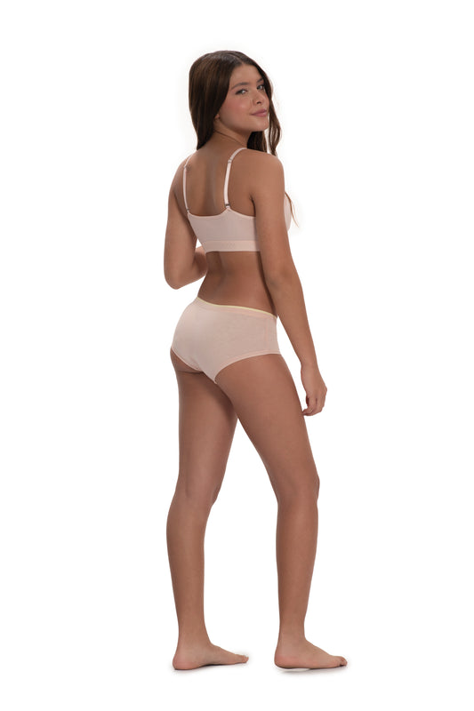 Trío Panty Junior Niña Pecado Dulce en Algodón