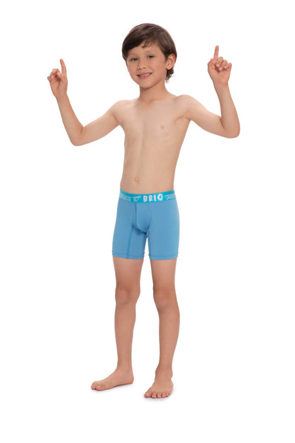 Trío Bóxer Niño Brio En Microfibra