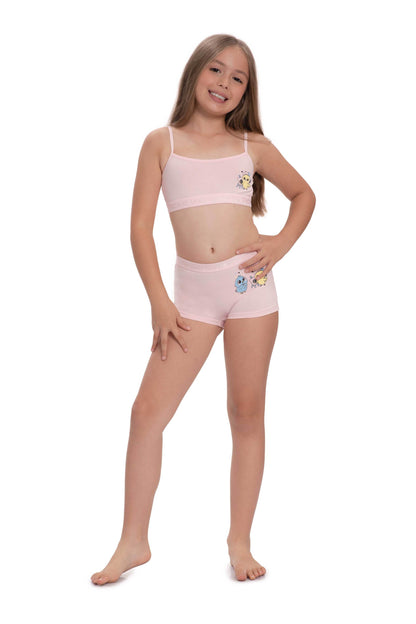 Conjunto Niña Pecado Dulce En Algodón Estampado