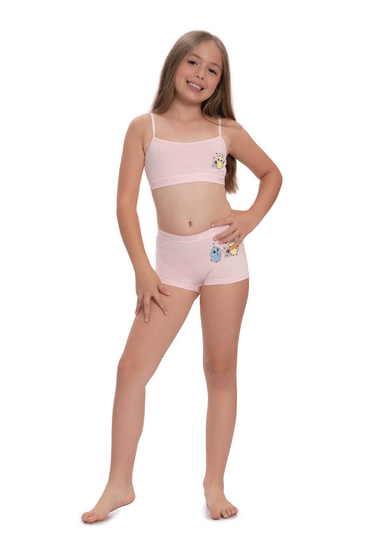 Conjunto Niña Pecado Dulce En Algodón Estampado