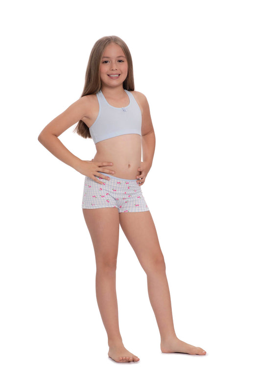 Top Niña Pecado Dulce Fondo Entero En Algodón