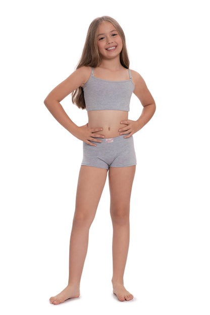 Conjunto Niña  Pecado Dulce Fondo Entero En Algodón