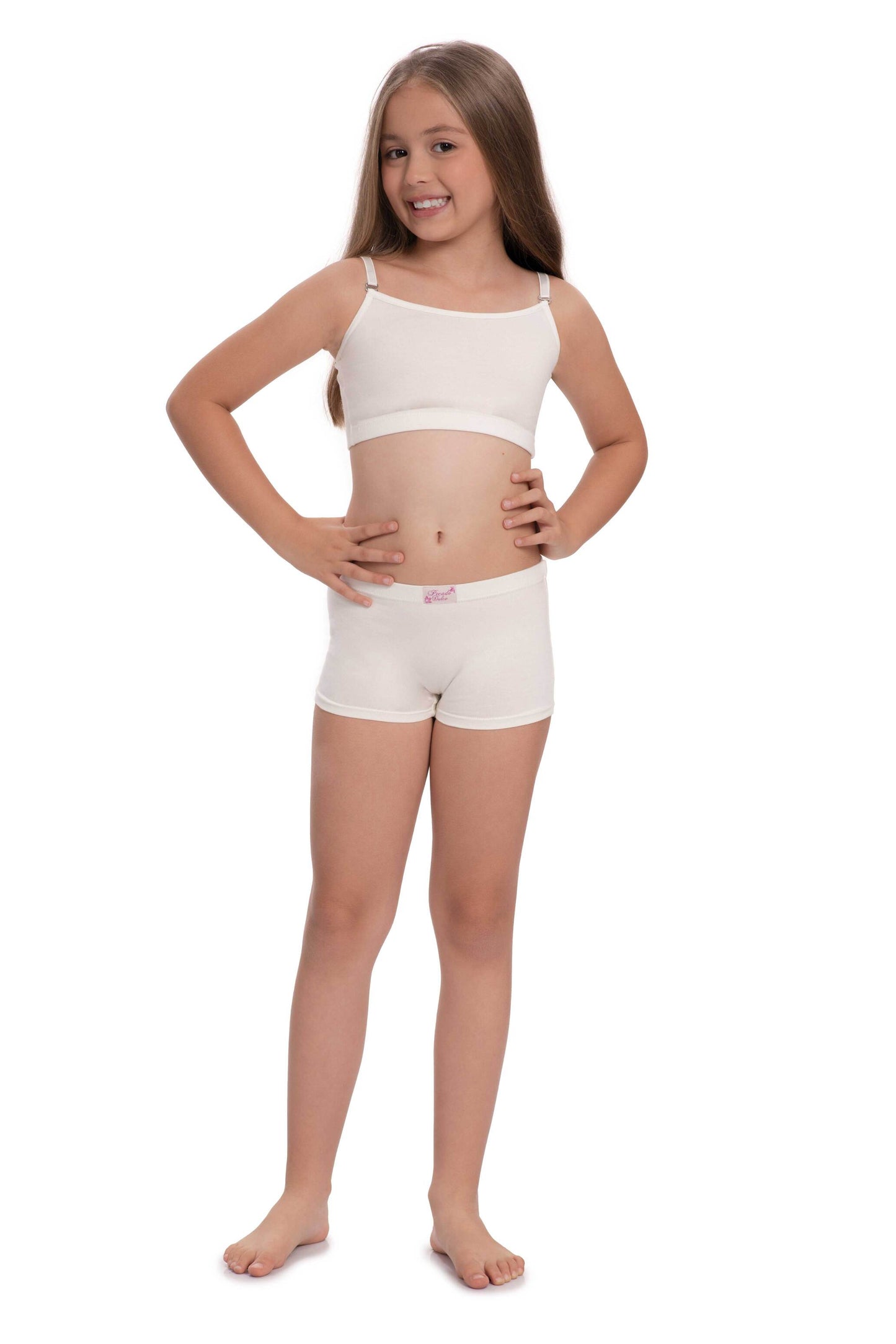 Conjunto Niña  Pecado Dulce Fondo Entero En Algodón