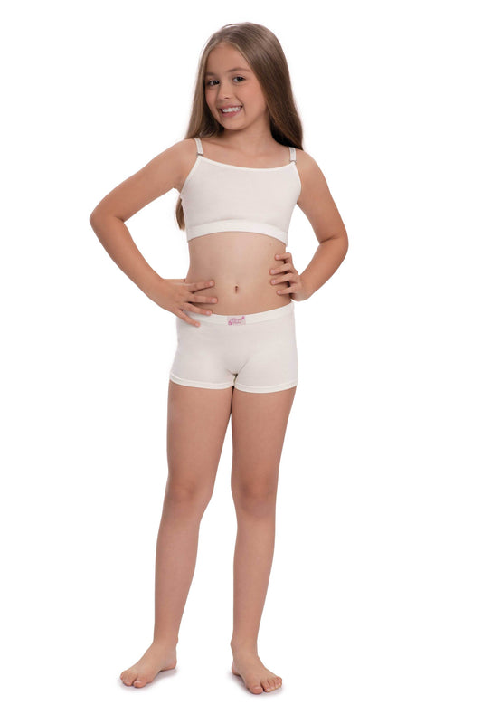 Conjunto Niña  Pecado Dulce Fondo Entero En Algodón