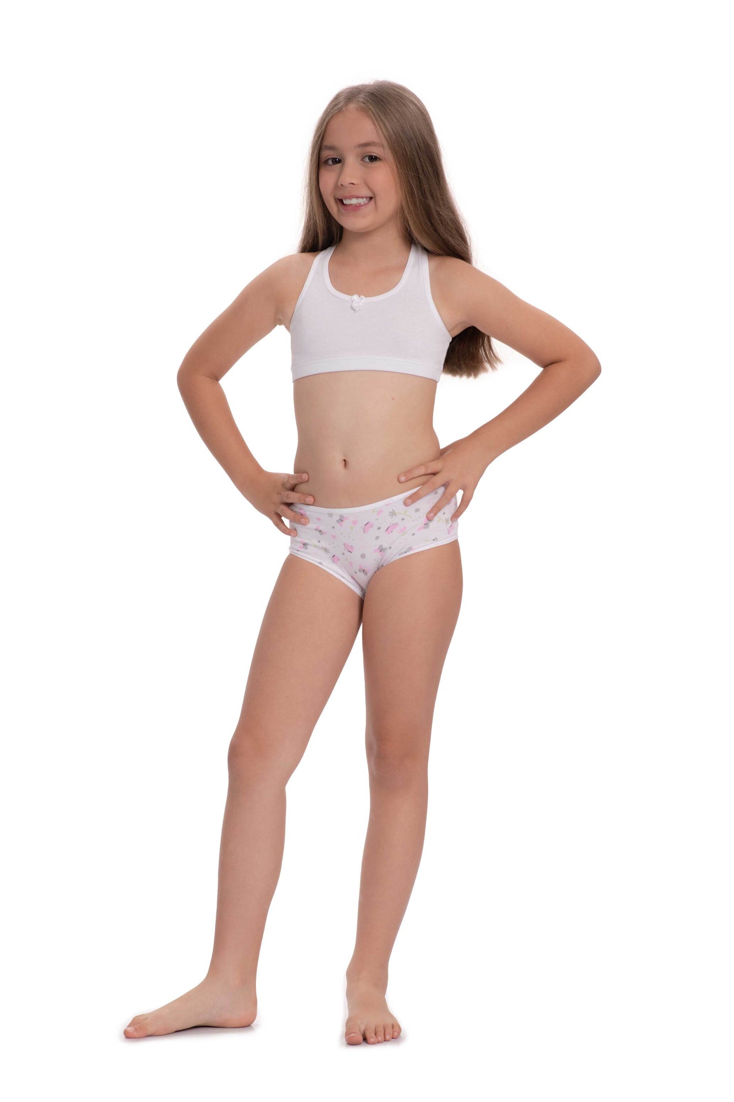 Panty Niña Pecado Dulce En Algodón Estampado