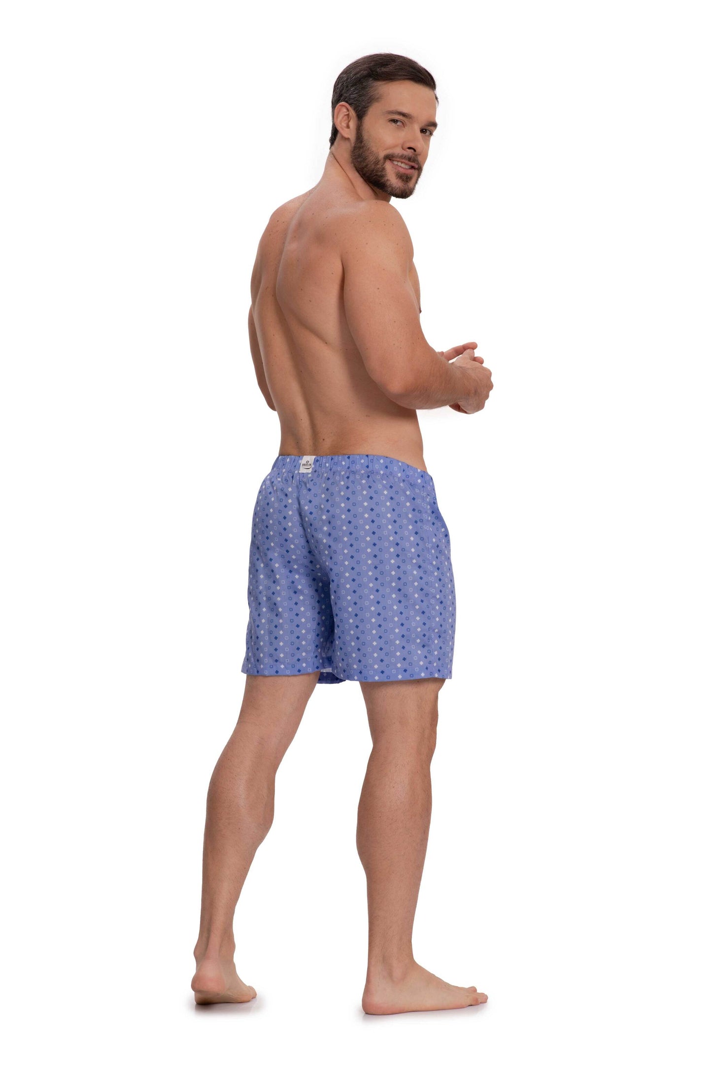 Pijamero Brio Hombre Estampado Tejido Plano