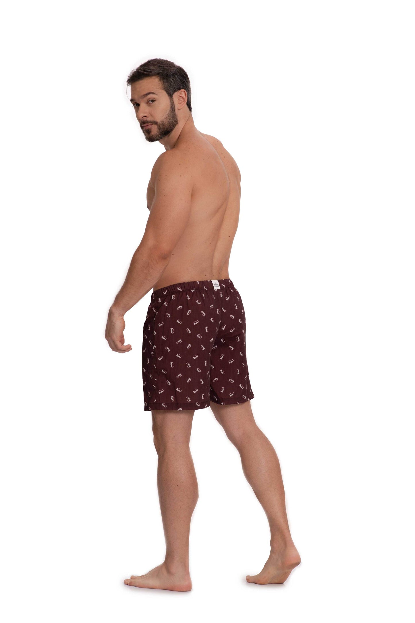Pijamero Brio Hombre Estampado Tejido Plano