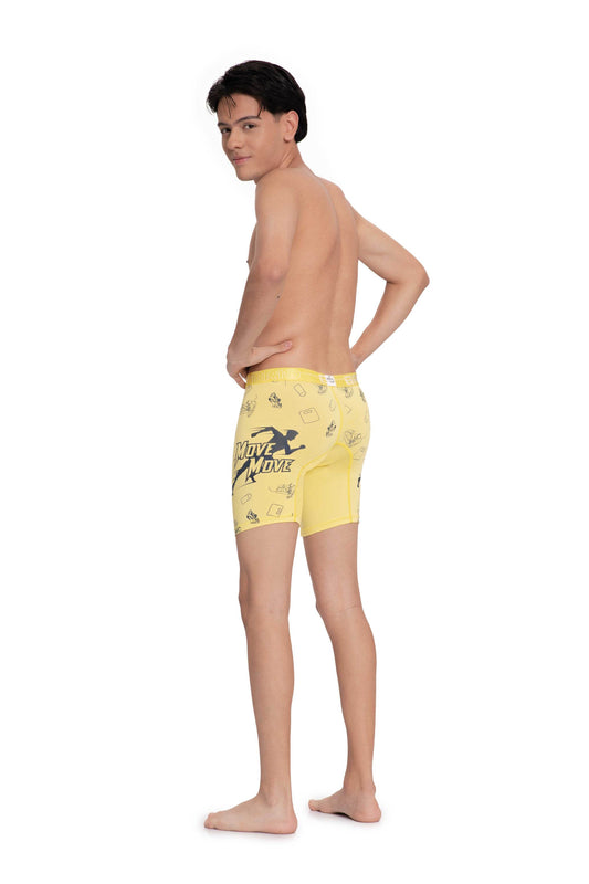Bóxer Brio Junior Microfibra Estampado En 2 Piernas