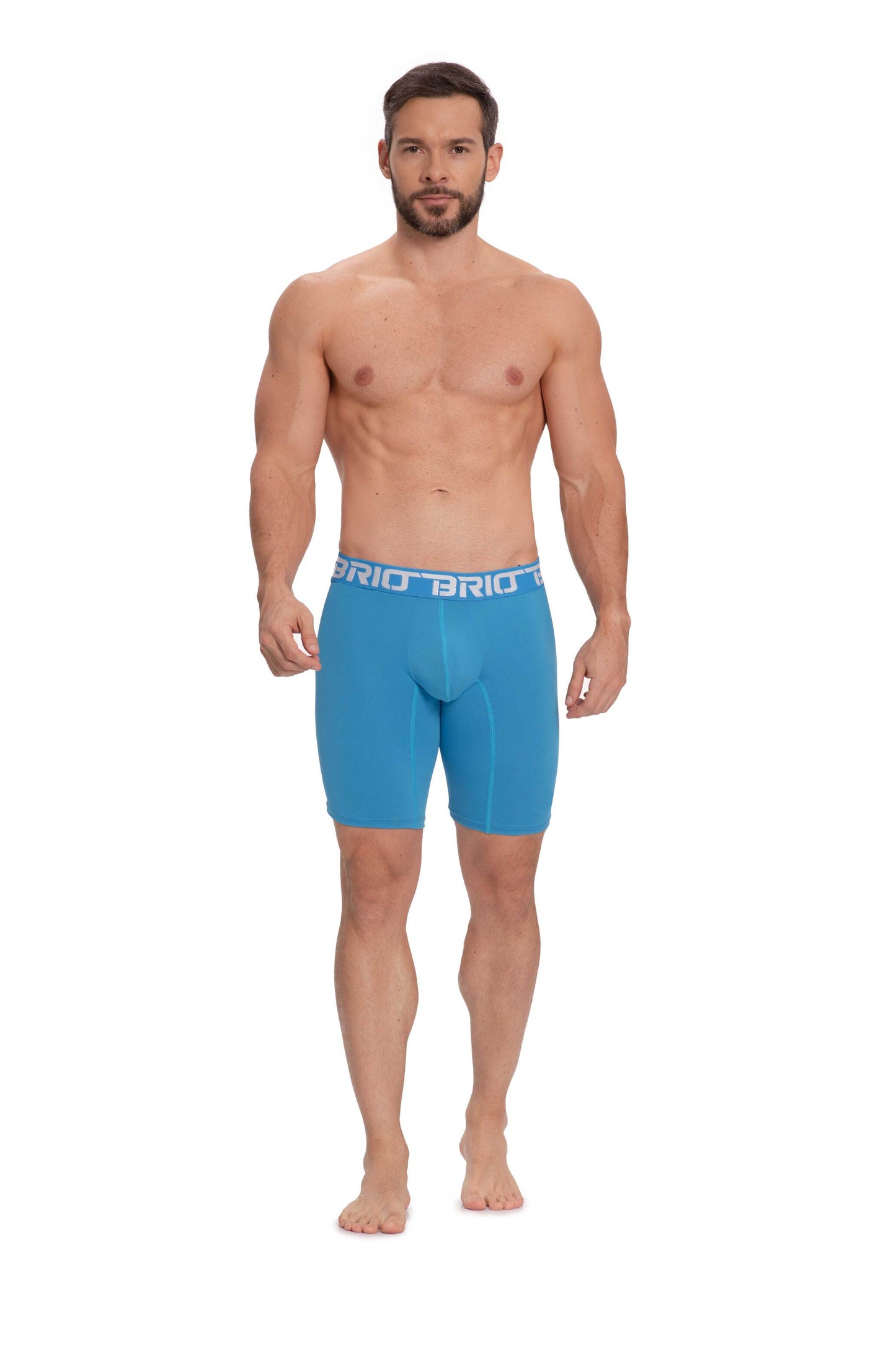 Bóxer Brio Hombre Microfibra Largo