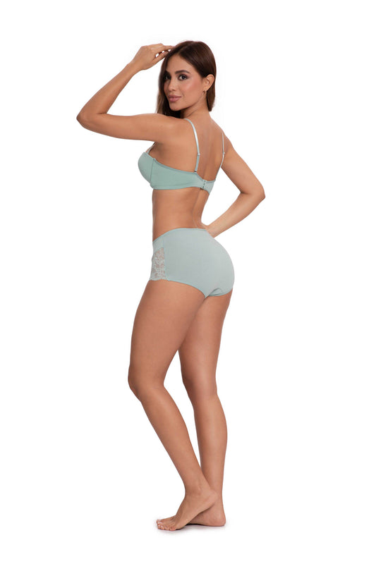 Brasier Strapless Dama Pecado Dulce En Microfibra Y Encaje