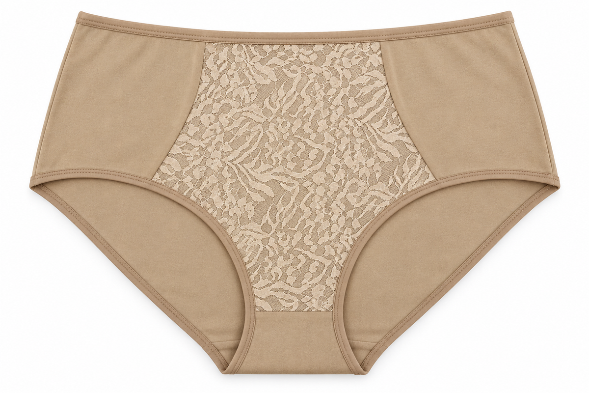 Panty Señorero Pecado Dulce En Algodón Y Blonda