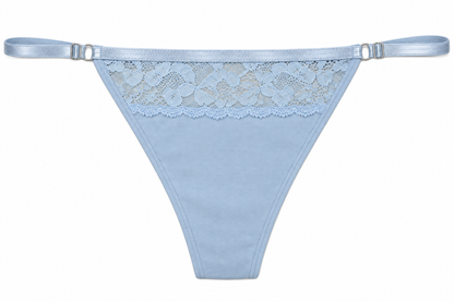 Panty Femenino de Corte Brasilero Dama Pecado Dulce En Algodón Y Encaje