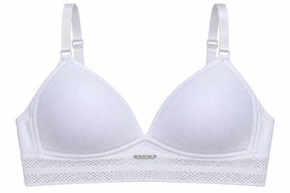 Brasier Niña Pecado Dulce En Microfibra Con Elástico De Malla