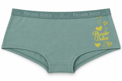 Cachetero Dama Pecado Dulce En Algodón Estampado