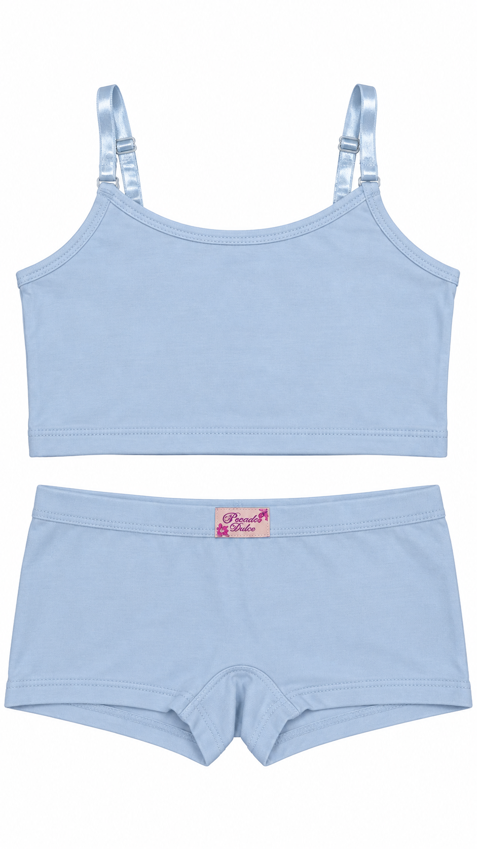 Conjunto Niña  Pecado Dulce Fondo Entero En Algodón