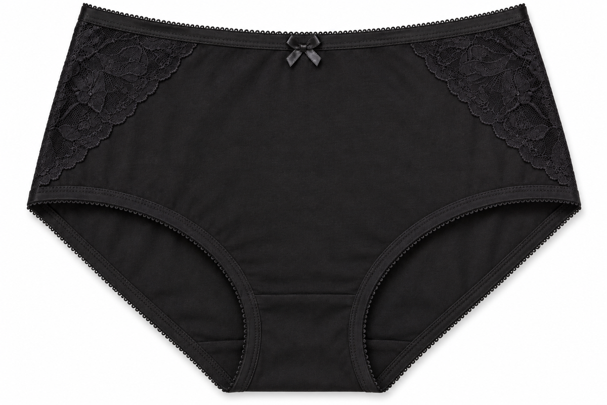 Panty Señorero Pecado Dulce Fondo Entero En Algodón