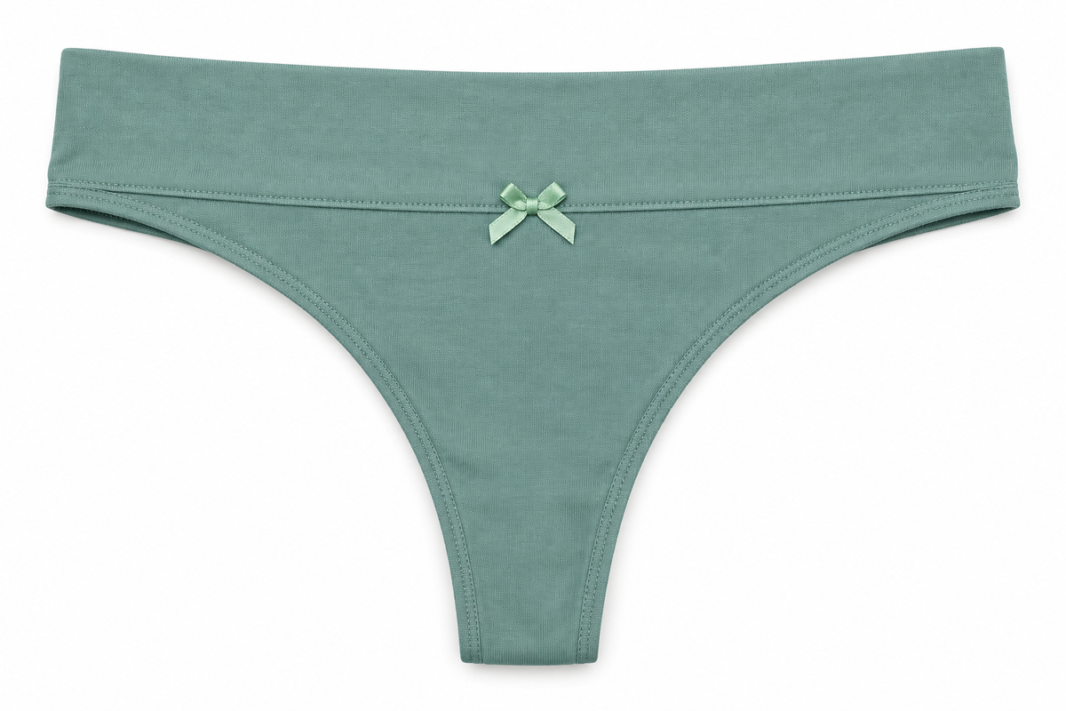 Panty Femenino de Corte Brasilero Dama Pecado Dulce Fondo Entero En Algodón
