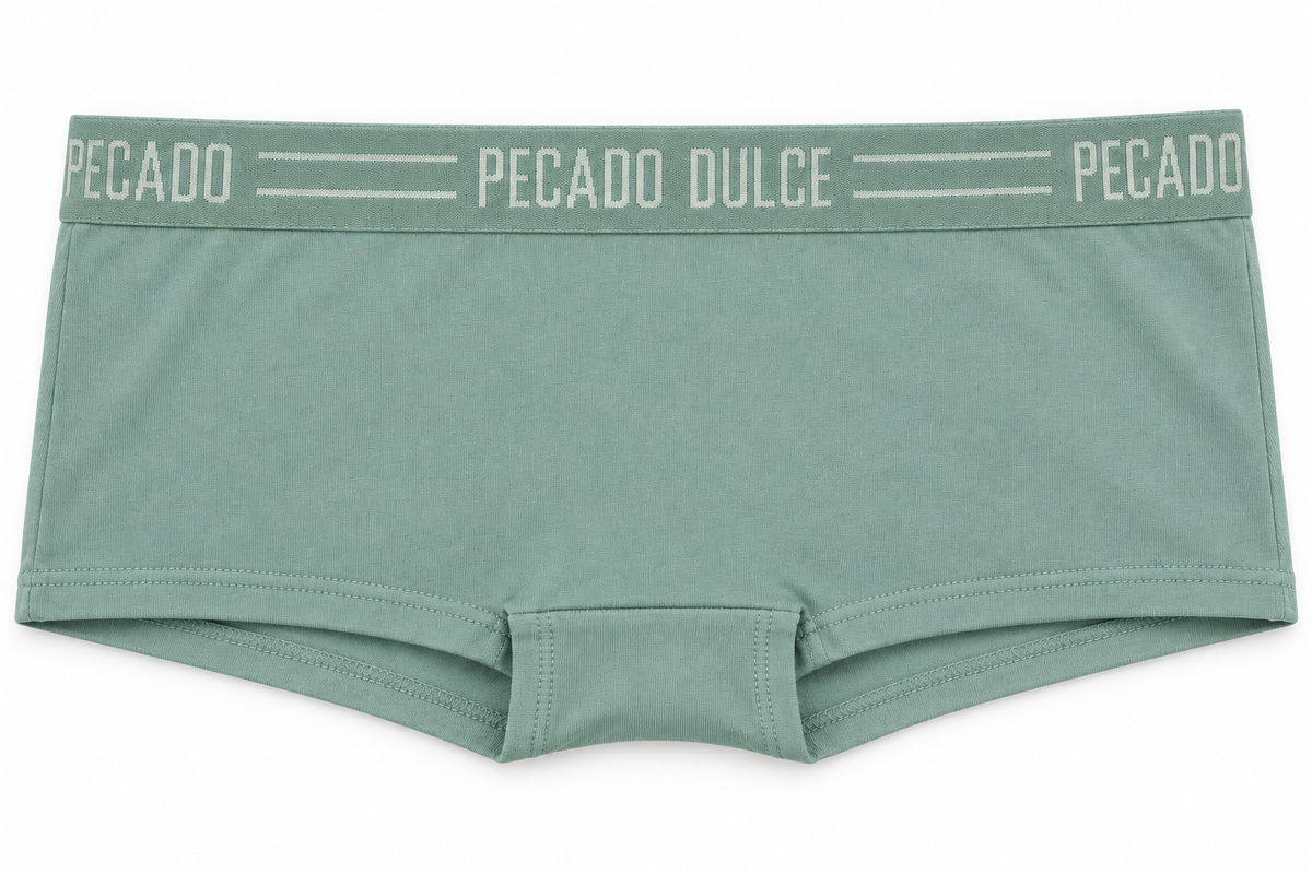 Bóxer Dama Pecado Dulce Fondo Entero en Algodón