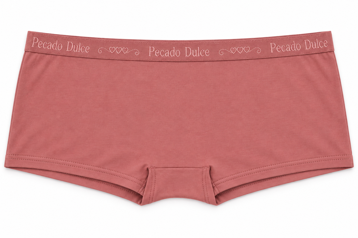 Bóxer Dama Pecado Dulce Fondo Entero En Algodón