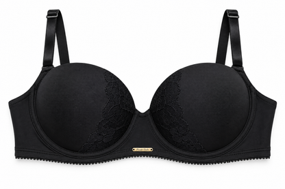 Brasier Strapless Dama Pecado Dulce En Microfibra Y Encaje