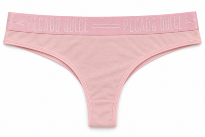 Panty Femenino de Corte Brasilero Dama Pecado Dulce En Algodón Elástico Deportivo