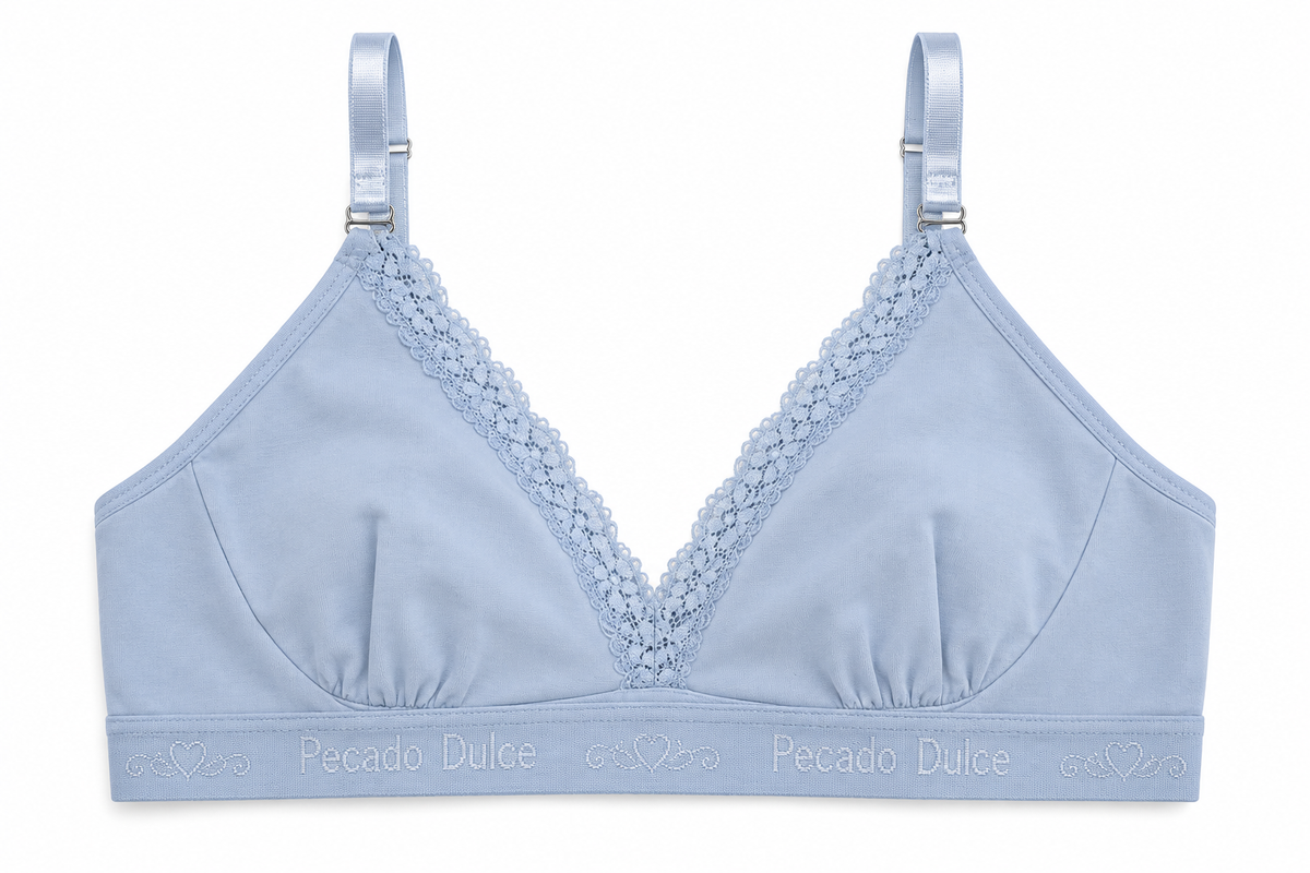 Top Materno Dama Pecado Dulce En Algodón Y Encaje