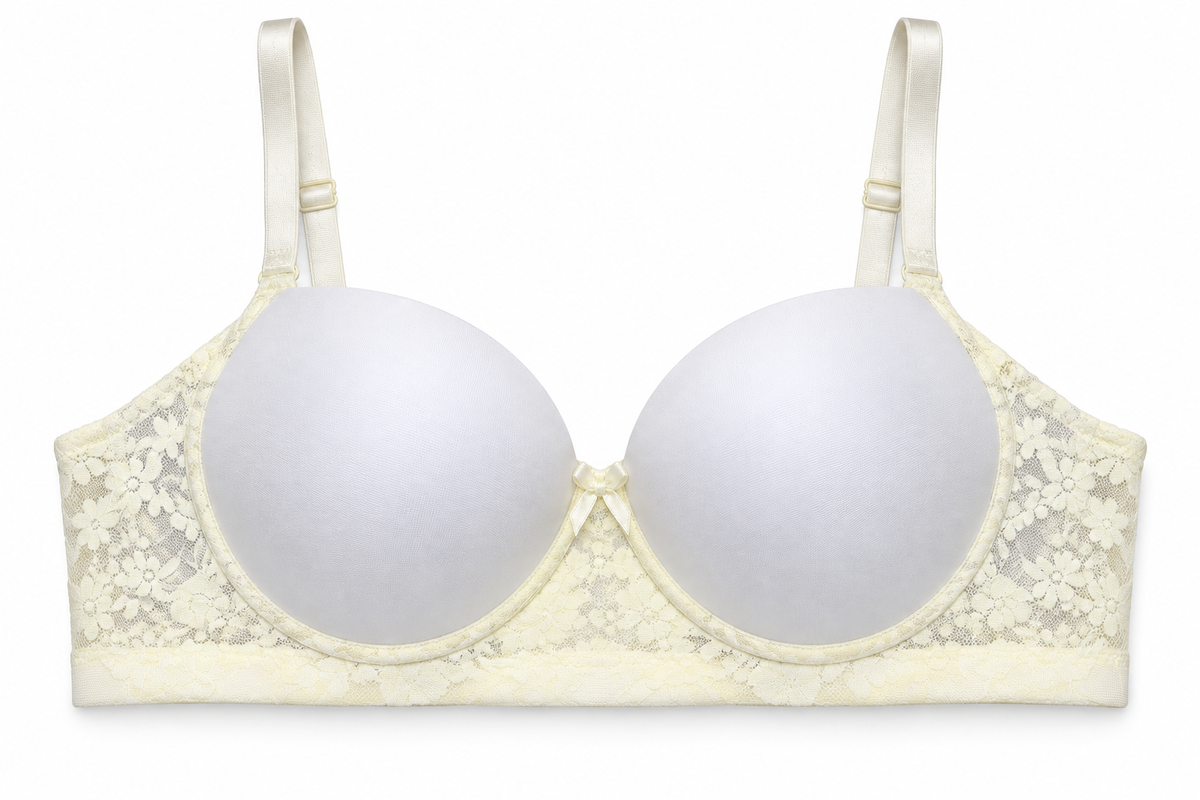 Brasier Strapless Dama Pecado Dulce En Microfibra Y Blonda
