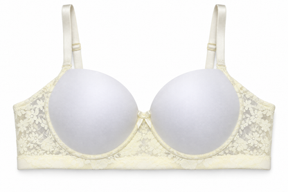 Brasier Strapless Dama Pecado Dulce En Microfibra Y Blonda