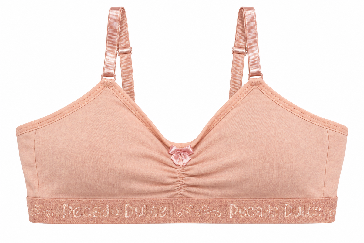 Top Niña Pecado Dulce Fondo Entero En Algodón