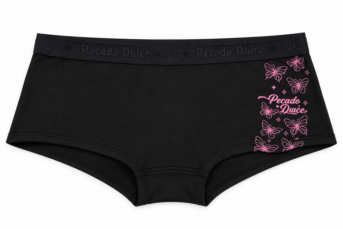 Cachetero Dama Pecado Dulce En Algodón Estampado