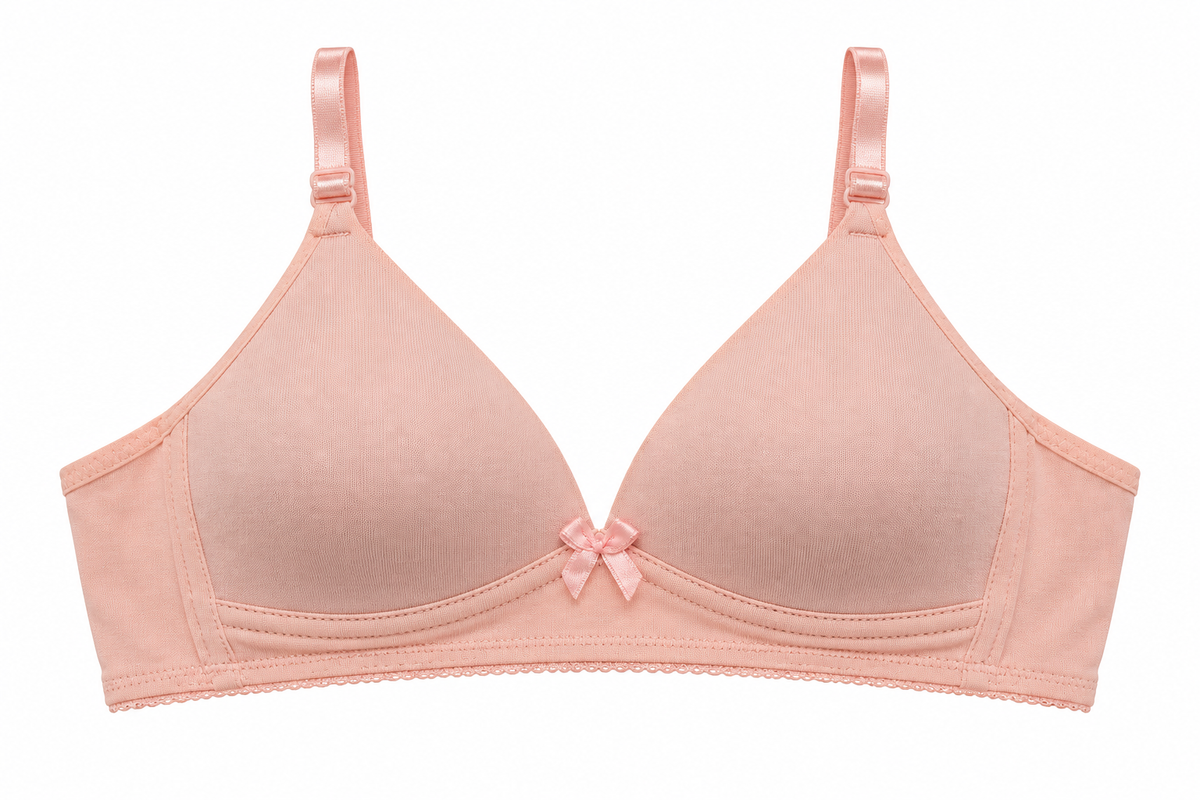 Brasier Niña Pecado Dulce Fondo Entero En Algodón