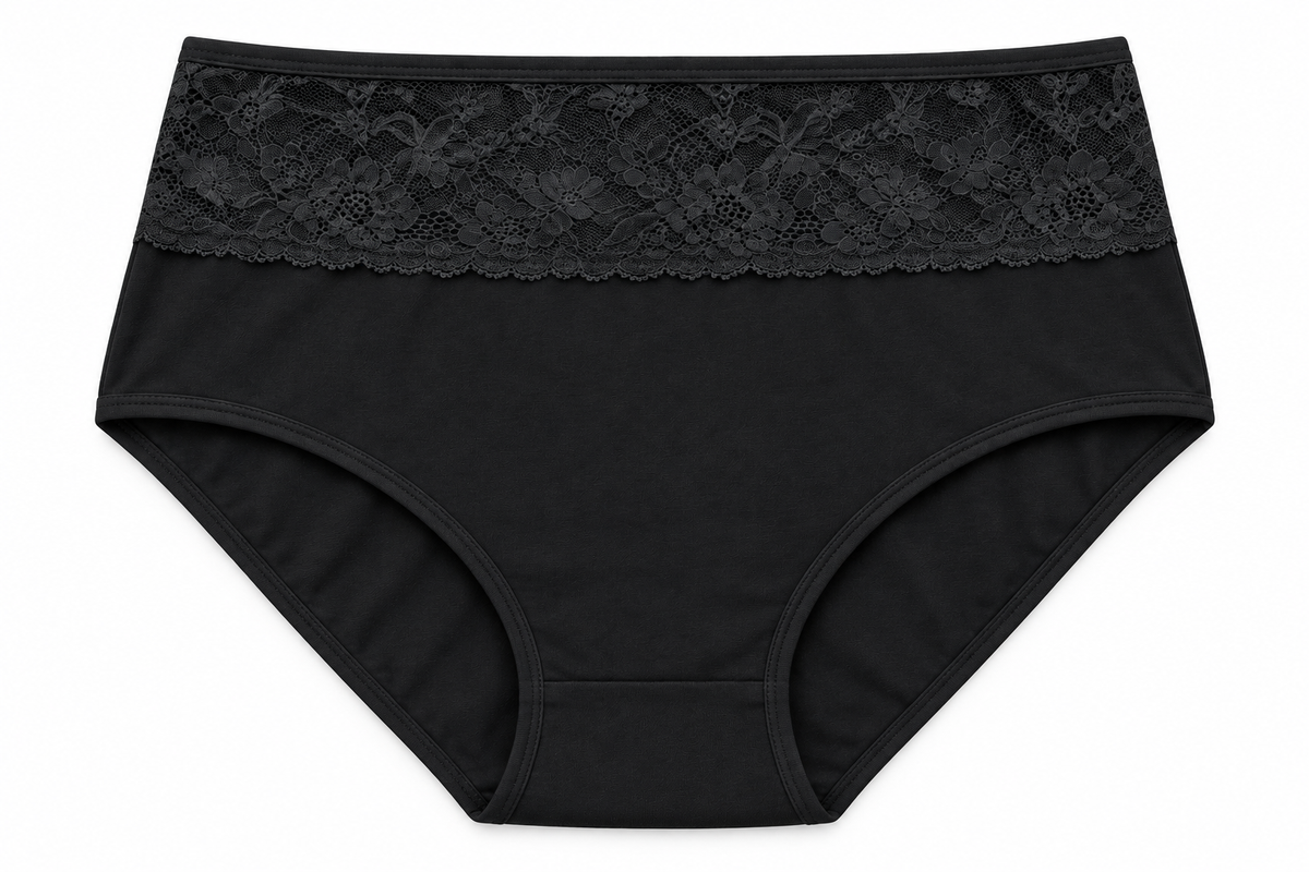 Panty Señorero Pecado Dulce En Algodón Y Encaje