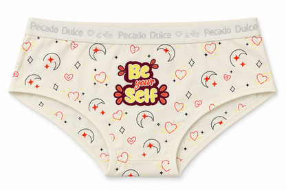 Cachetero Dama Pecado Dulce En Algodón Estampado