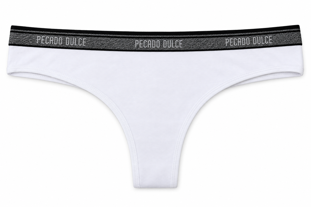 Panty Femenino de Corte Brasilero Dama Pecado Dulce Fondo Entero En Algodón