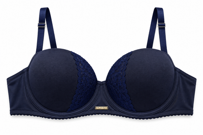Brasier Strapless Dama Pecado Dulce En Microfibra Y Encaje