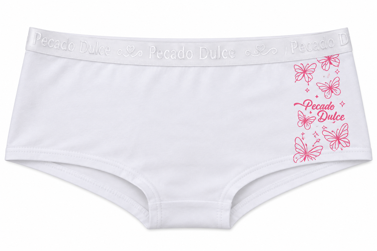 Cachetero Dama Pecado Dulce En Algodón Estampado